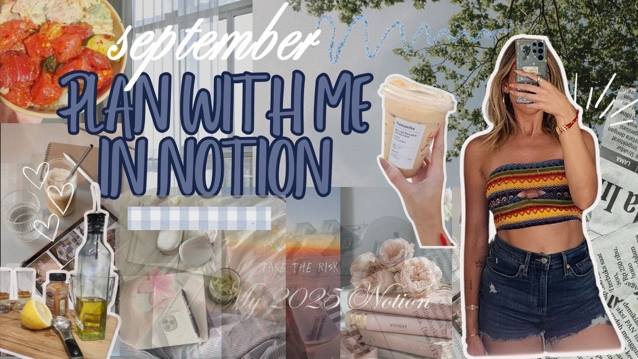Notion Plan With Me | September 2025 Goals + Mindset