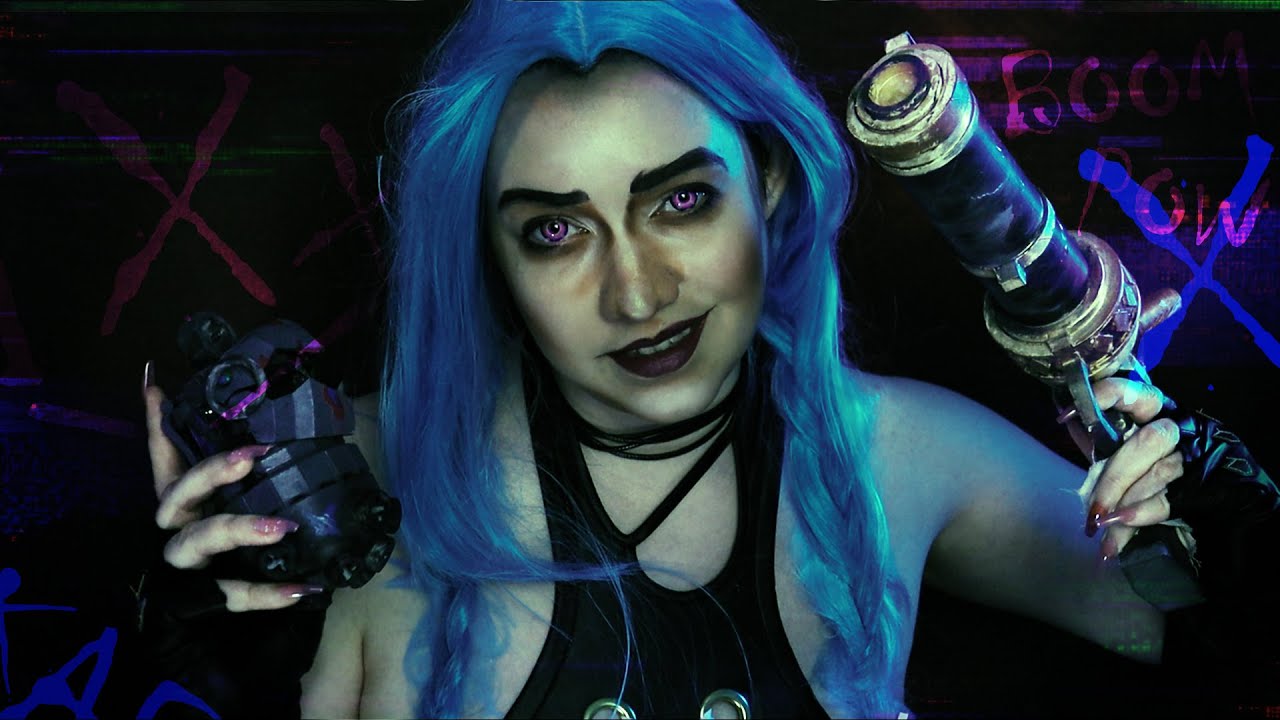 Arcane ASMR Jinx R̶e̶l̶u̶c̶t̶a̶n̶t̶l̶y̶ Comforts You 💙