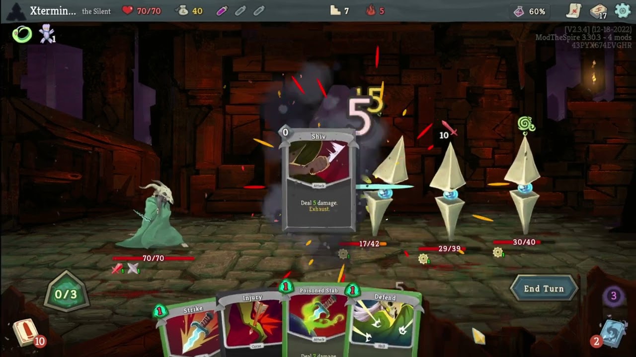 Heavy Hitting Attacks! - Slay The Spire Silent, Ascension 5: Part 1