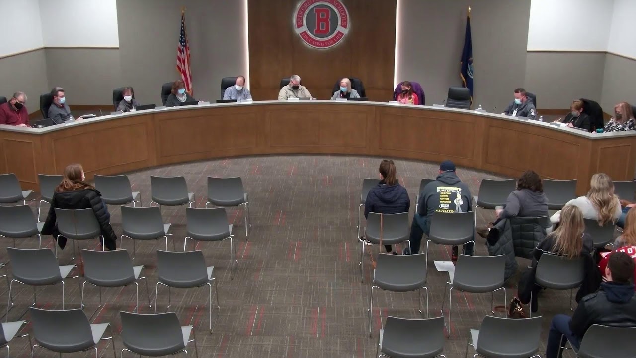 Bedford Public Schools Board of Education Meeting, January 6, 2022