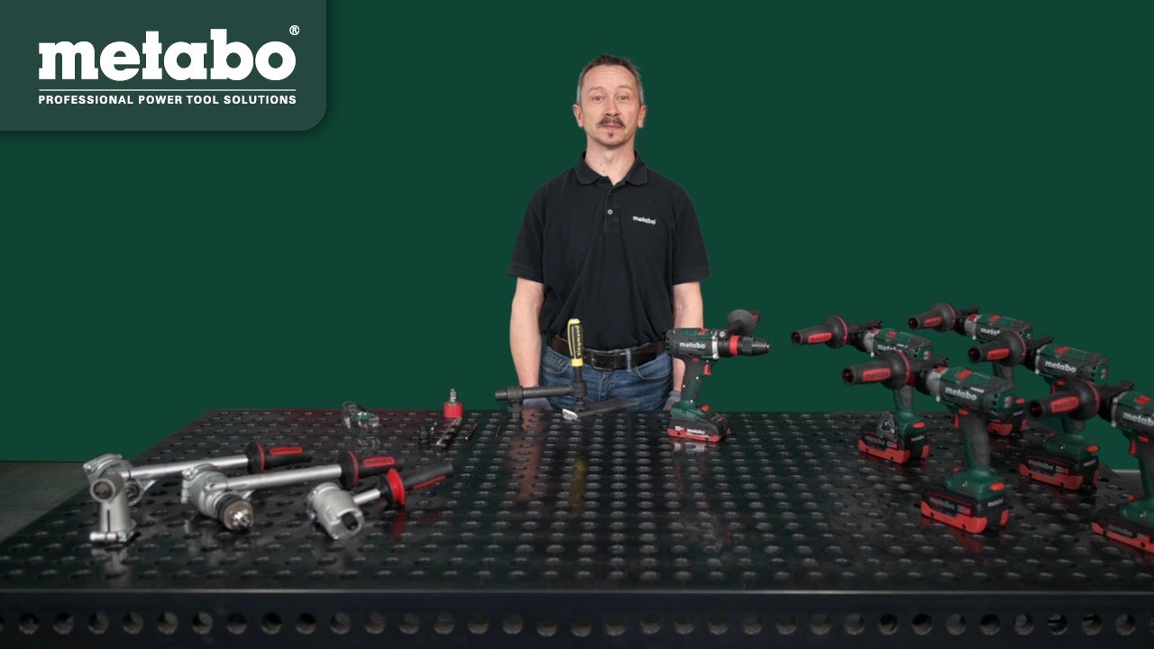 Metabo stellt vor: 3-Gang-Bohrschrauber / Schlagbohrschrauber LTX-3
