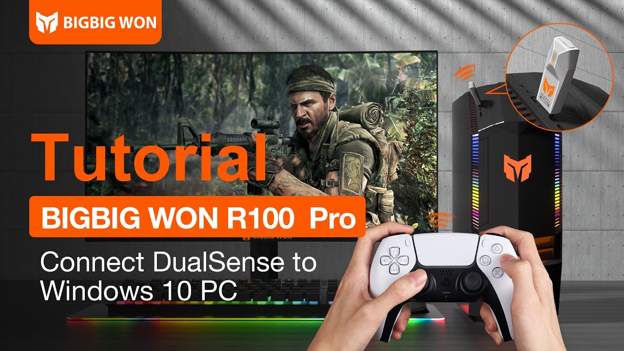 BIGBIGWON R100pro | DualSense connection to PC