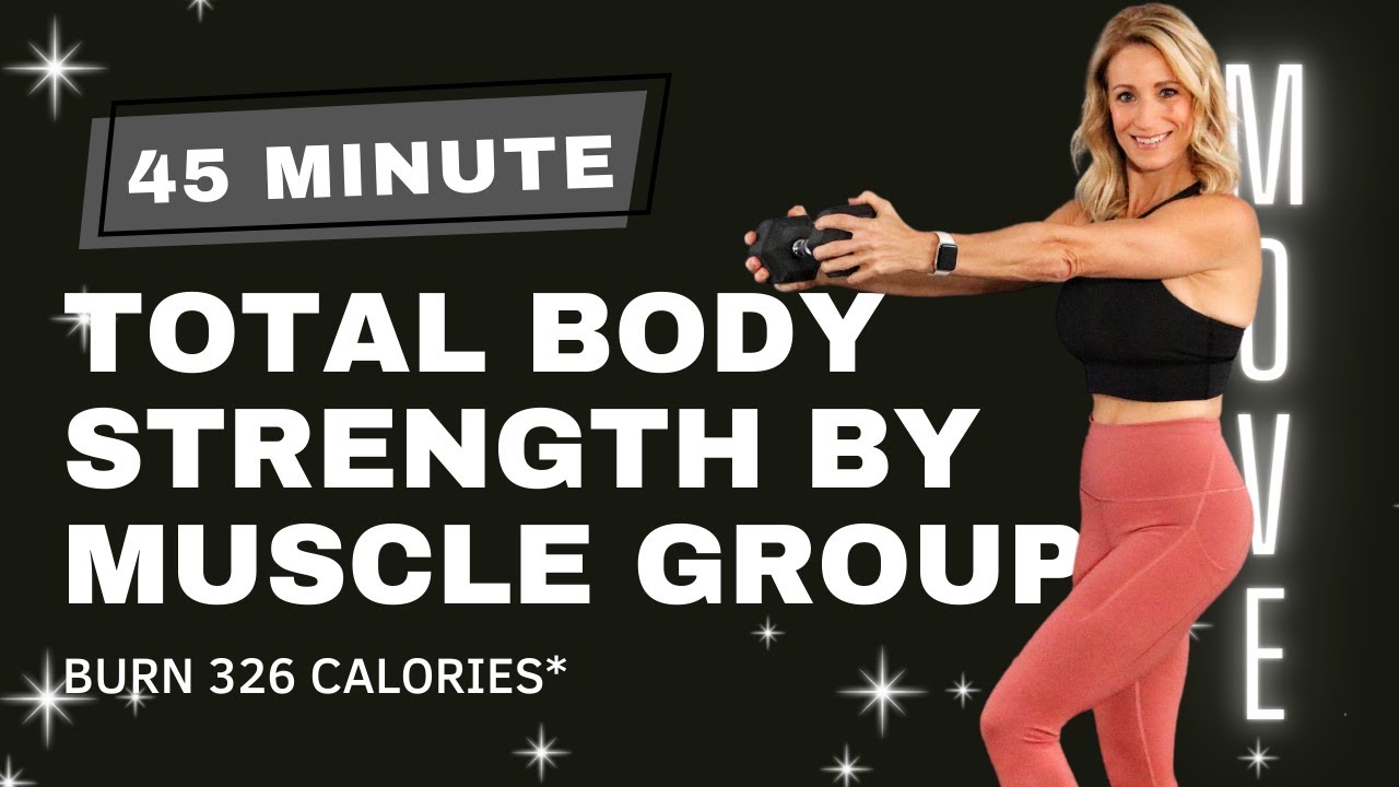 45 Minute Total Body STRENGTH By Muscle Group | Straight Strength Supersets