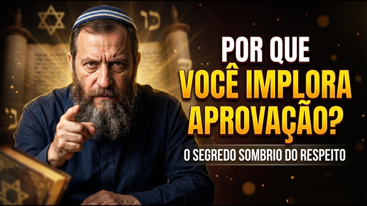 Pare De Buscar Aprovação — O Poder SOMBRIO Do Respeito Que Ninguém Te Ensina  — SABEDORIA JUDAICA