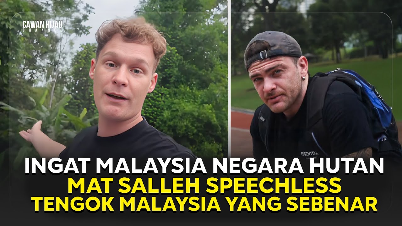 Sangka Malaysia Negara Hutan! Mat Salleh ni Terkejut Bila Tahu Realiti Sebenar! Super Moden & Bersih