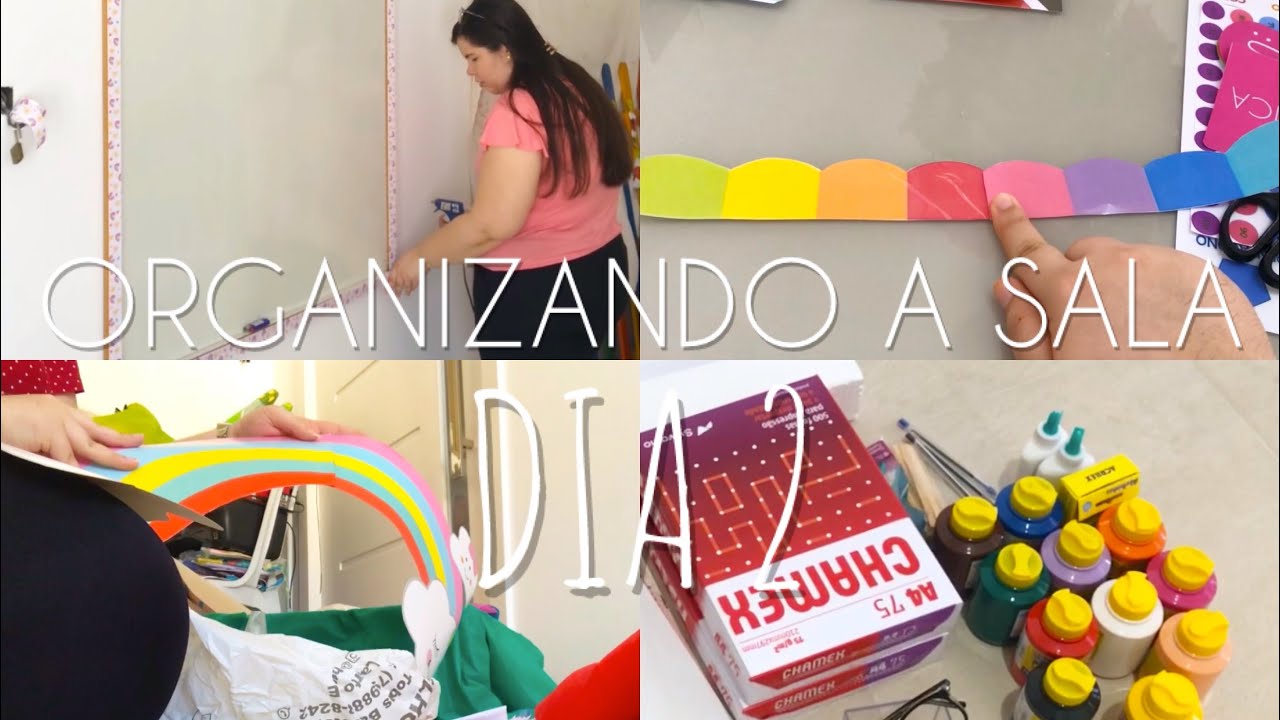 ORGANIZANDO MINHA SALA DE REFORÇO ESCOLAR | DIA 2 🍎✏️🌈