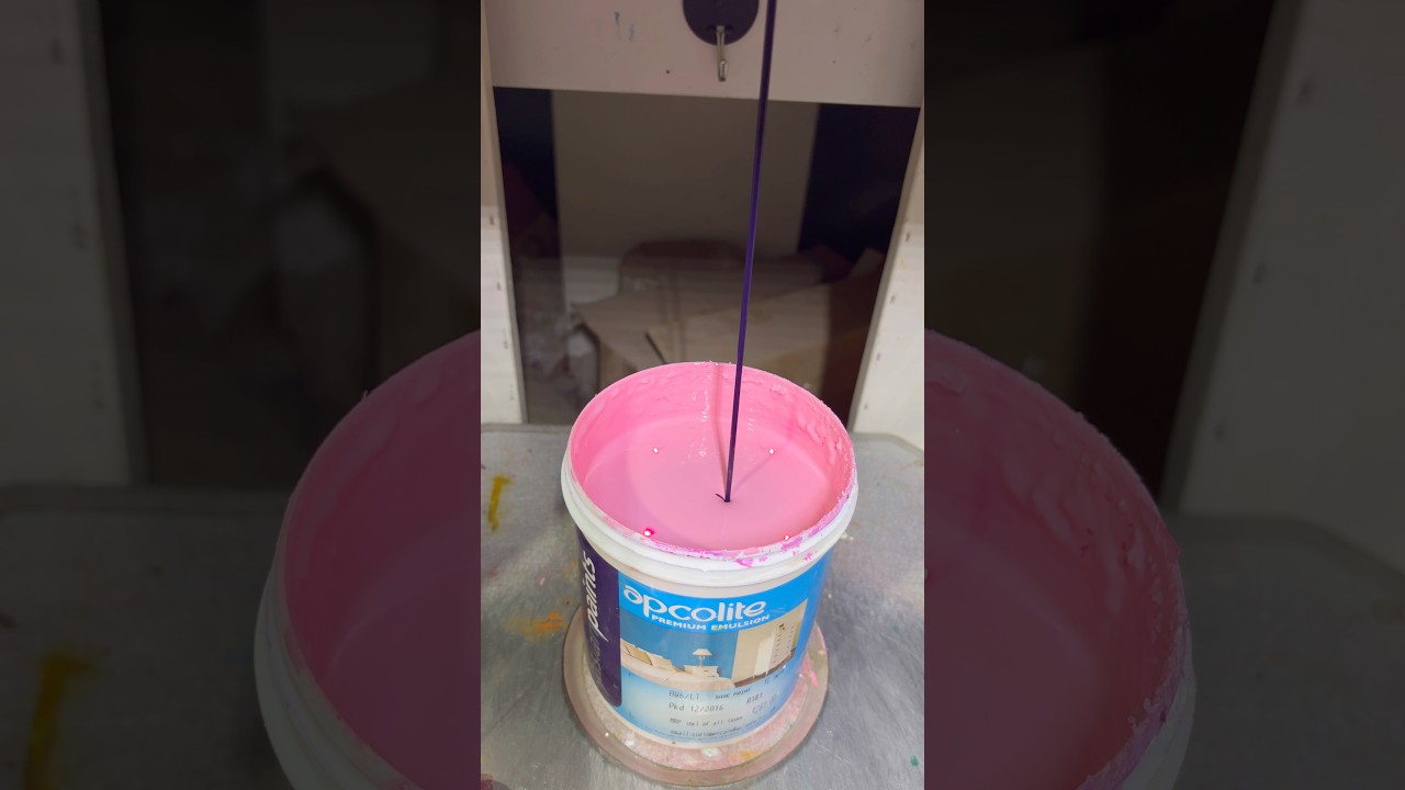 Colour changing process ||asmr paint mixing #shorts #asmr