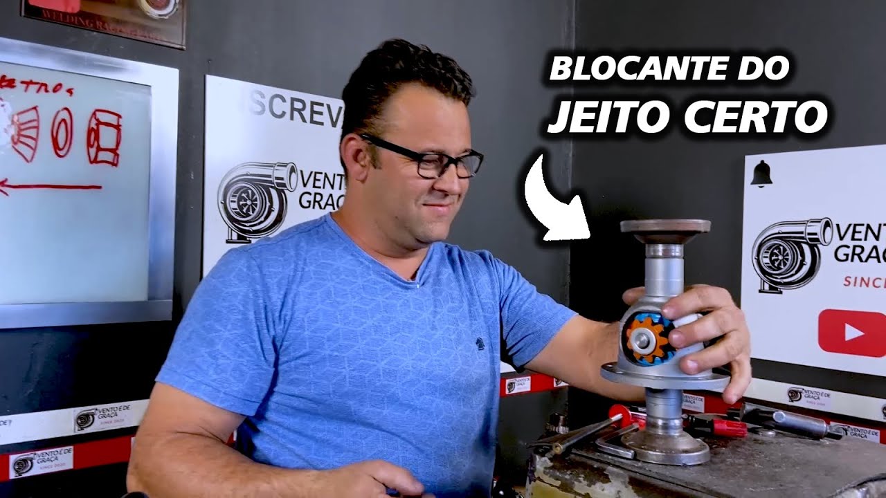 BLOCANTE VOLKSWAGEM DE PORCA, COMO FUNCIONA? AGUENTA? MONTAGEM DA MANEIRA CORRETA