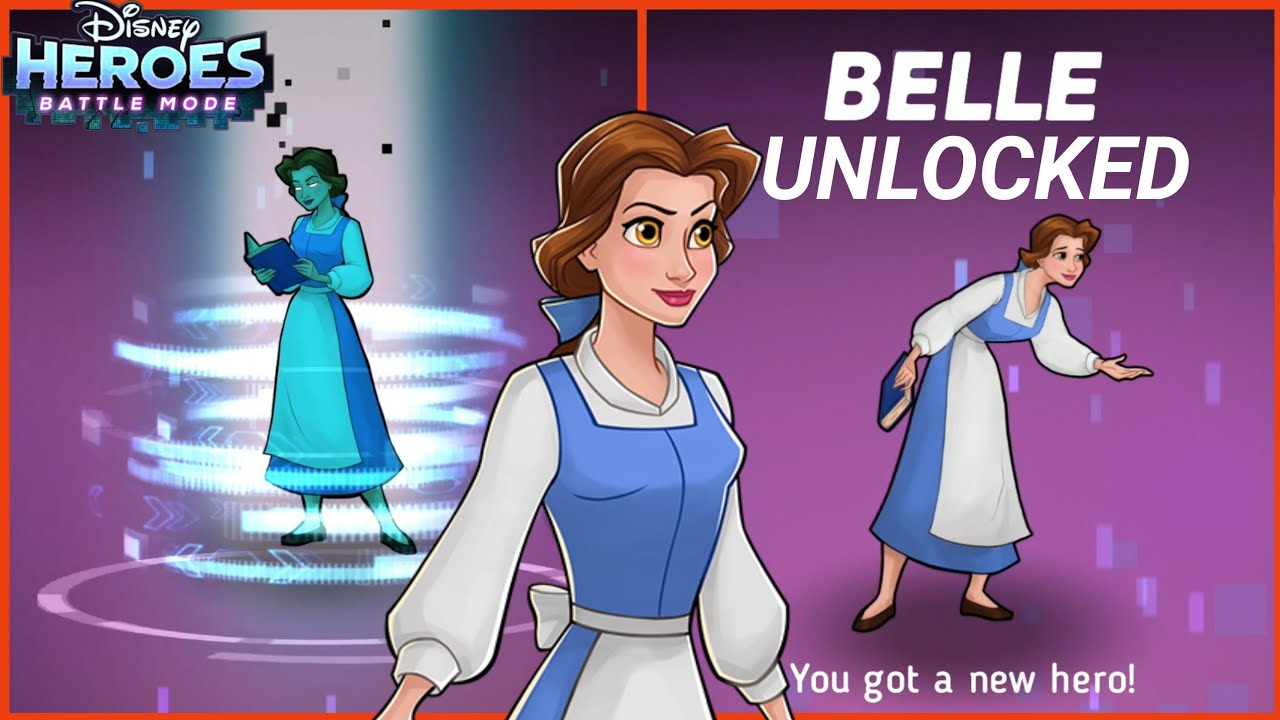 Disney Heroes Battle Mode BELLE UNLOCKED PART 777 Gameplay Walkthrough - iOS / Android
