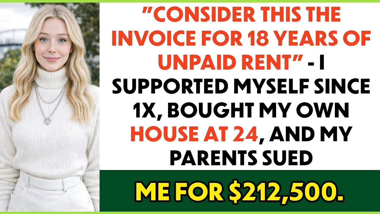 Supported Myself Since I Was 1X, Never Took A Cent From My Family, And They Sued Me For $212k...