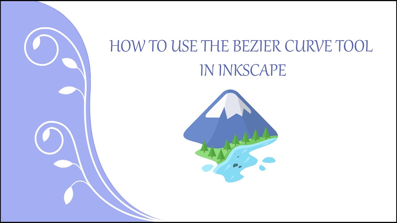 How to Use the Bezier Curve Tool in Inkscape