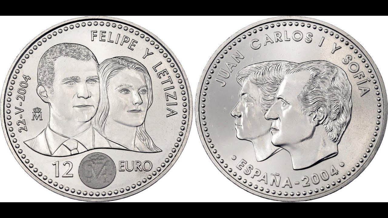 12 Euros en Plata - Boda Felipe y Letizia 2004 #coin #sylver #Spain #thecollectorshistory #felipevi