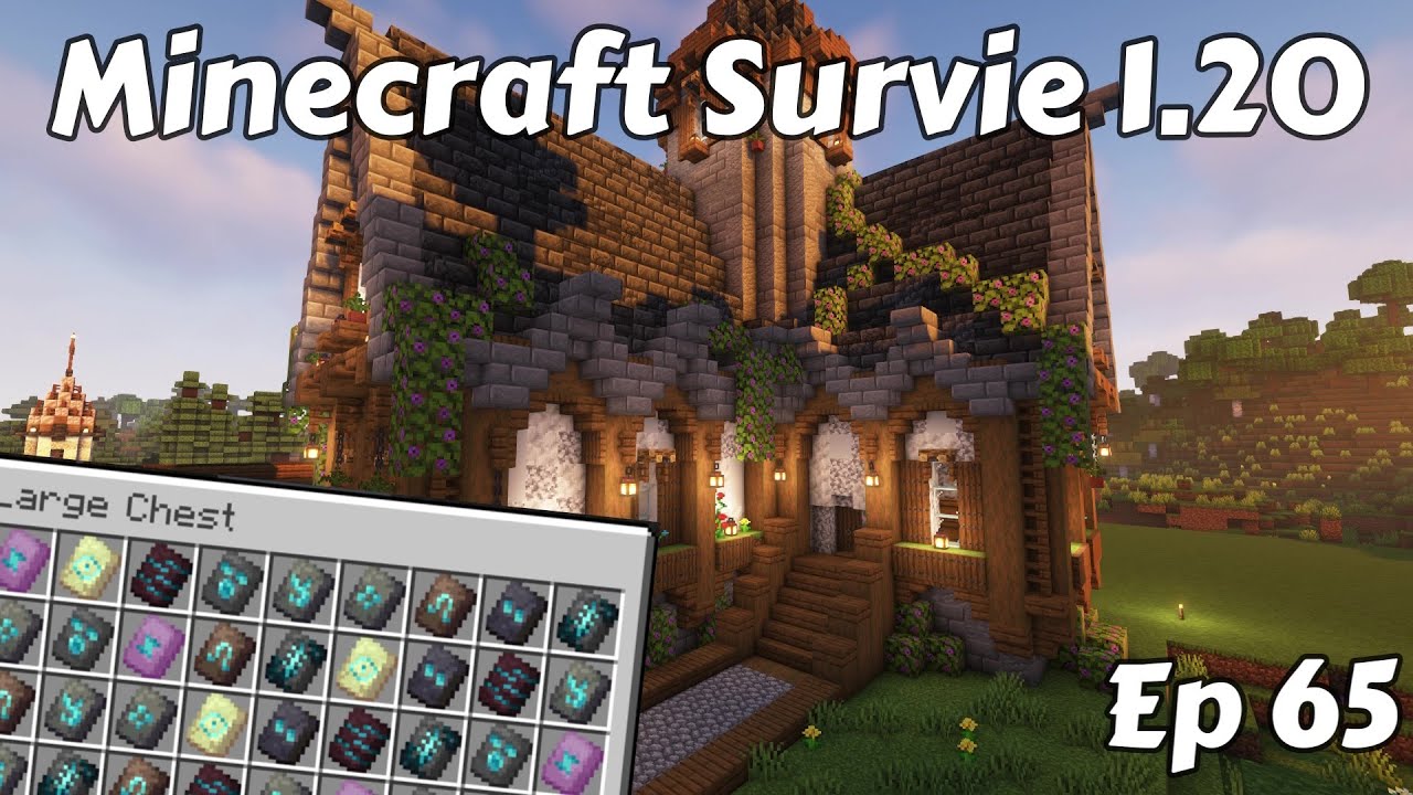 [Ep65] TOUS LES ARMOR TRIMS — Survie Minecraft 1.20