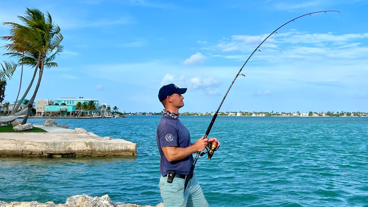 Fishing in the Florida Keys - Shore fishing in the Ocean - What fish can we catch? | The Fish Locker