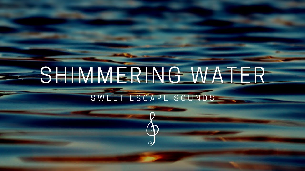 Shimmering Water 30 Minute - Soothing Aquatic Sounds with Bells - White Noise Sleep Focus Meditation