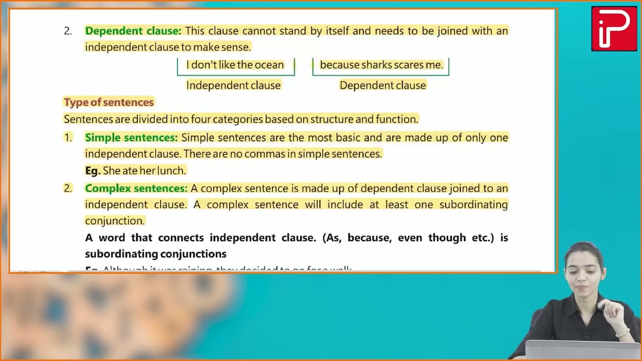 Ch 2 | Pan India | Grammar | Class 08 | Sentence Structure | For children