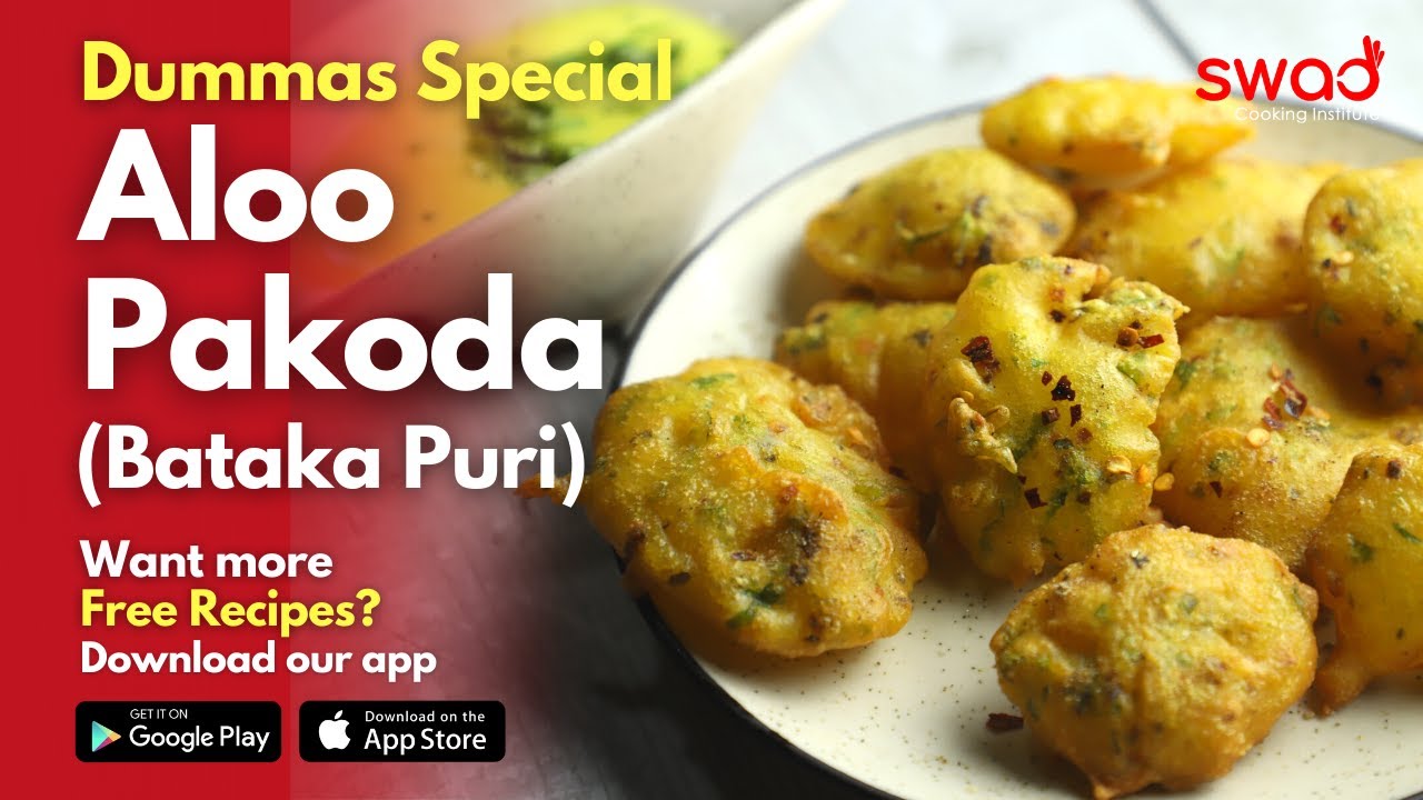 🔴 Live ~ Dummas Special Aloo Pakoda | Bataka Puri Bhajiya | |બટાટા પુરી |How to make Batata Puri