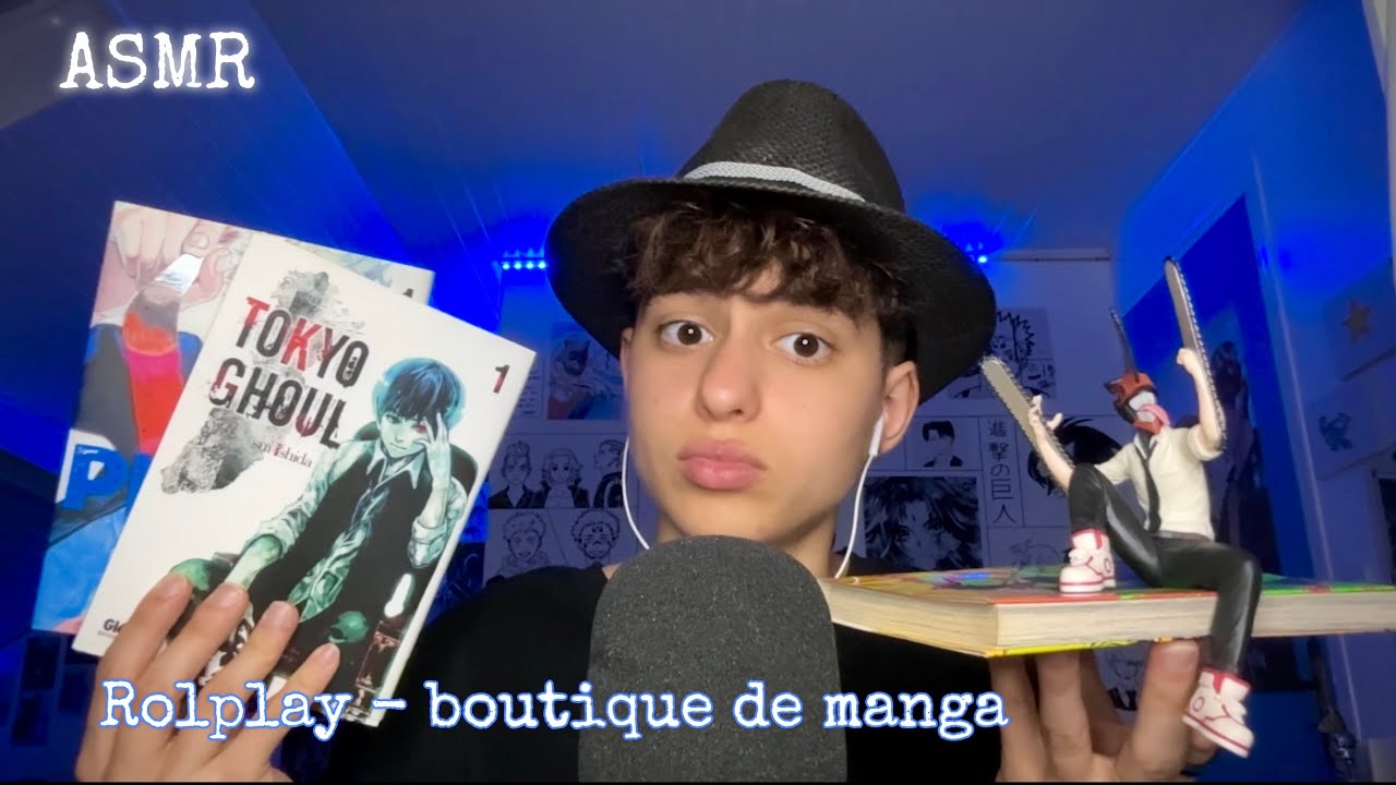 ASMR - ROLPLAY BOUTIQUE de MANGA 📚