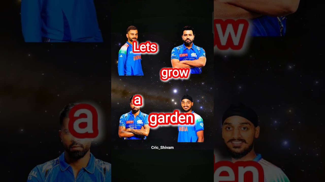 Lets grow a garden|T20 world cup 2024|