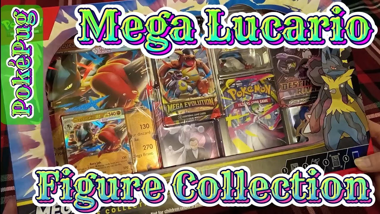 Mega Lucario Figure Collection Reveal!