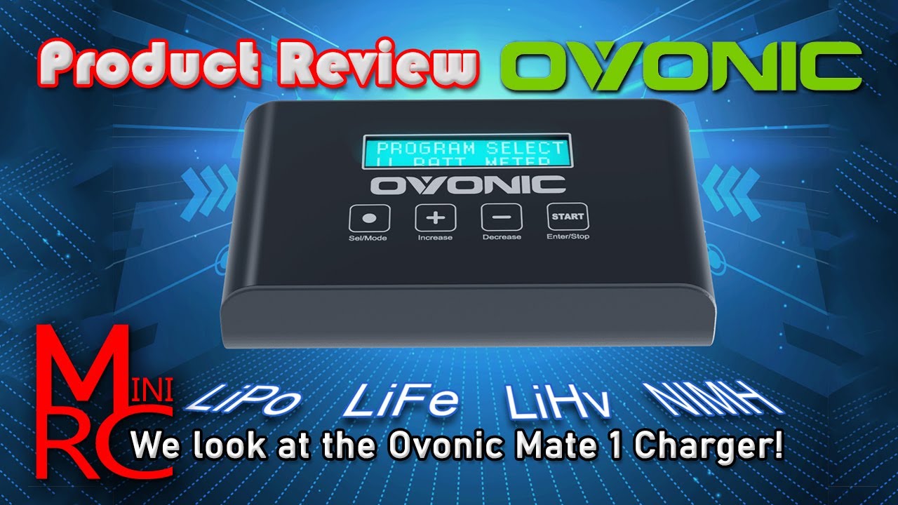 Зарядное устройство Ovonic Mate 1 Lipo! Функция балансировки аккумулятора — это круто!
