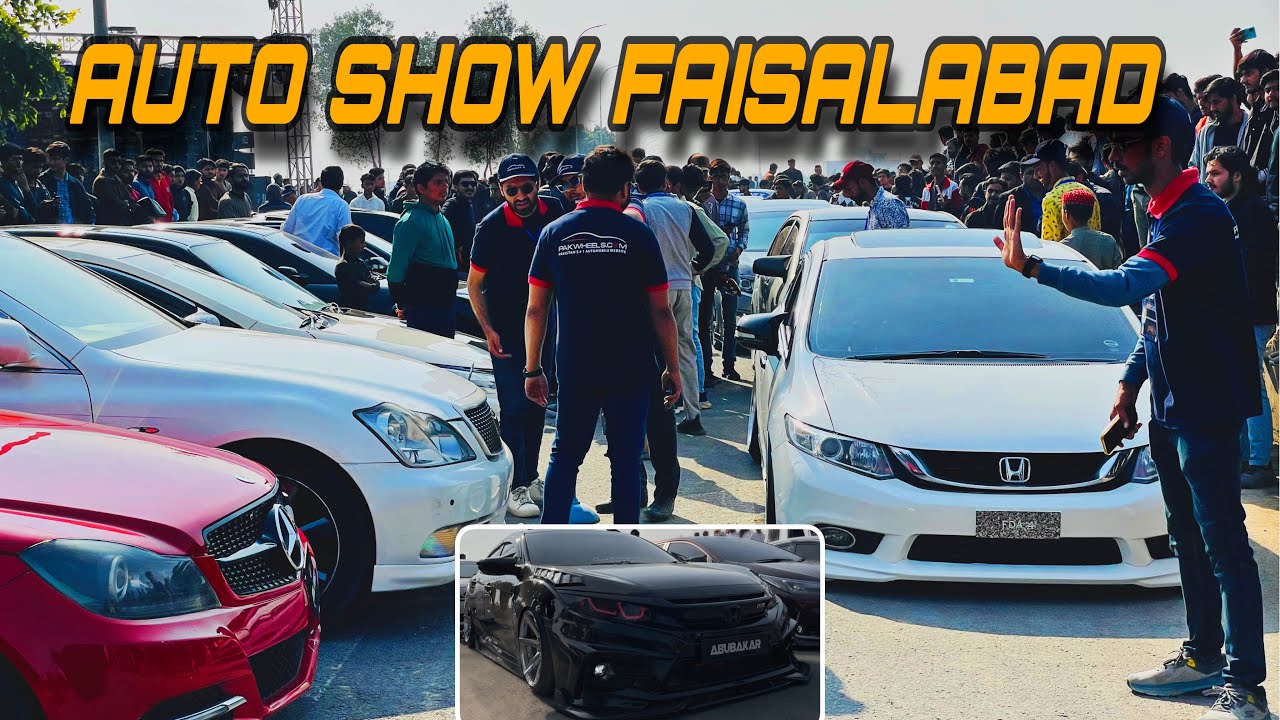 Auto show Faisalabad by Pak Wheels 🔥@PakWheels