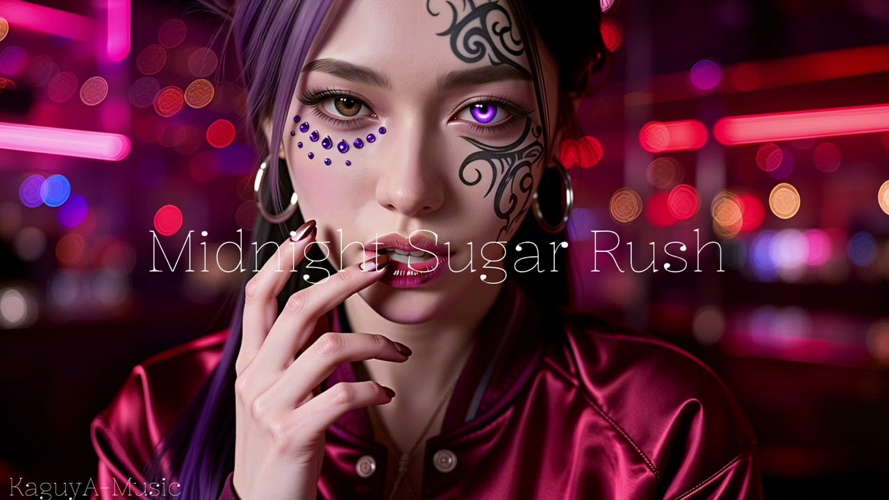 【AI-Music】KaguyA | Midnight Sugar Rush (オリジナル曲)