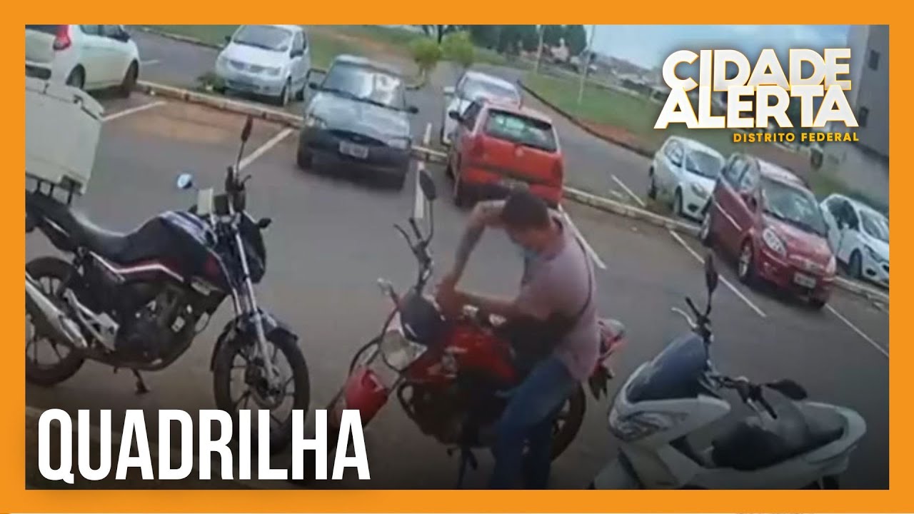Quadrilha especializada em furto de motos é presa no DF