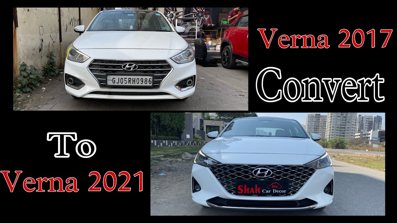 Hyundai Verna 2017 Convert in Venra 2022 next generation @shahcardecor6547 Surat 📞9461362666
