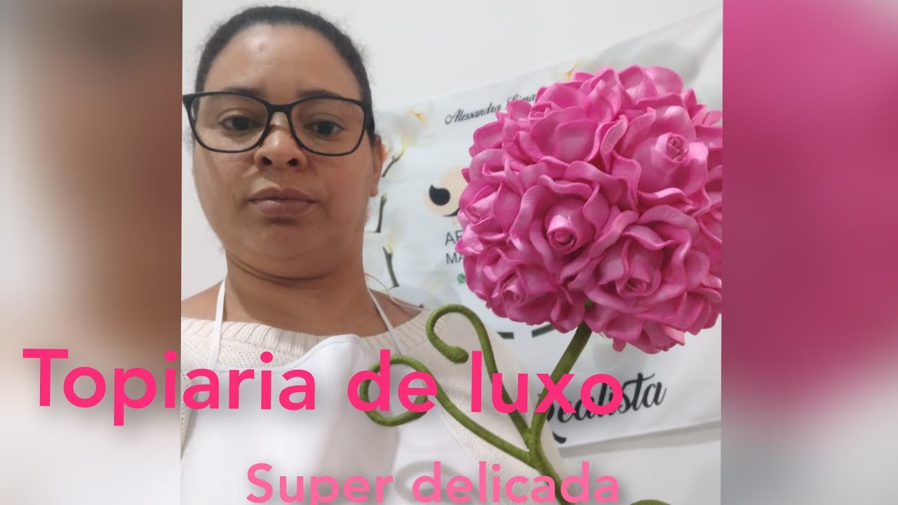 como fazer uma topiaria de luxo passo a passo