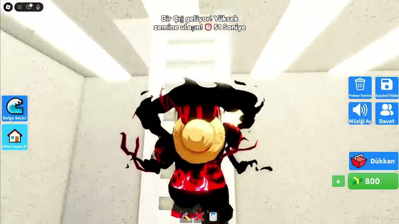 Roblox tsunamiden kurtulmak icin insa et uzun zaman sonra gene