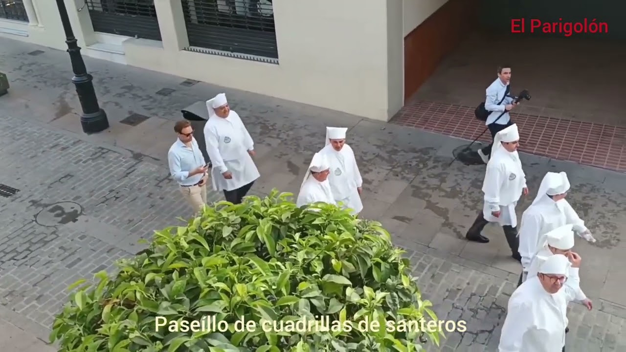 HDAD. DE TAMBORES y PASEILLOS DE CUADRILLAS DE SANTEROS y MANTILLAS. Distintos años. Lucena, Córdoba