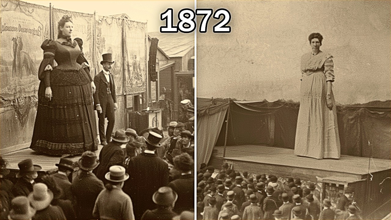 Des géants tartares exhibés comme des canulars — la couverture du cirque en 1872