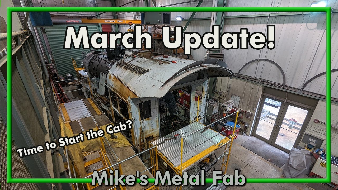 Pennsylvania Railroad B6 March Update!  Starting the Cab?