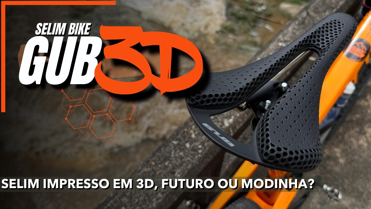 Selim impresso em 3D GUB - Testando essa tecnologia pela primeira vez, será que valeu a pena?