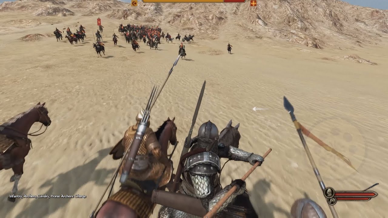 Help an ally (1700 vs 450) battle (can we beat them off) in Mount & Blade II: Bannerlord