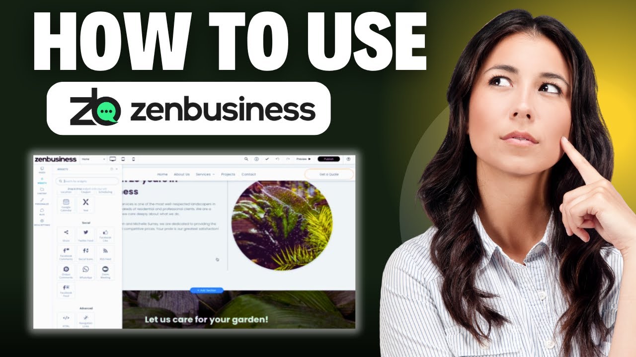 How To Use Zenbusiness Website Builder (2025) Step By Step
