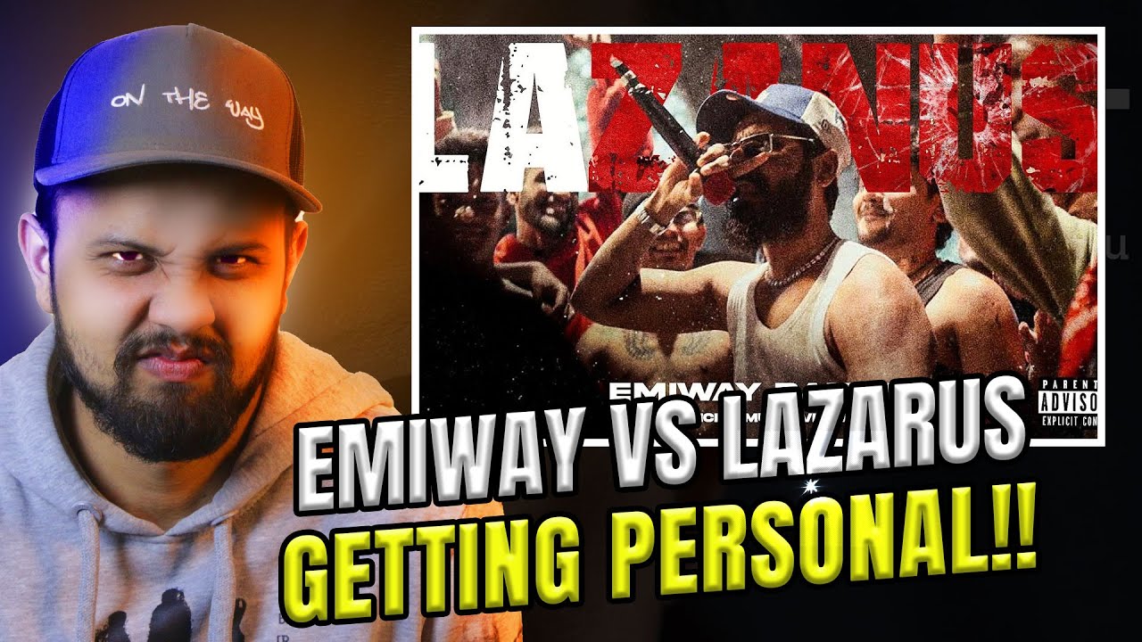 EMIWAY WENT ALL IN !! #reaction EMIWAY BANTAI - LAZANUS