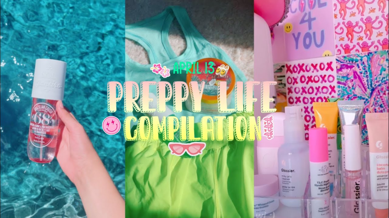 Preppy TikTok Compilation 1#  🐠☀️🌈  ⚠️NOT MY VIDEO ⚠️