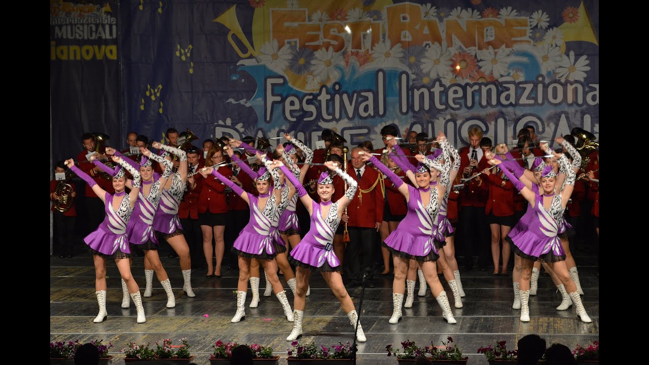 BRASS BAND HANA AND MAJORETTES GINA - XV&deg; Festival Internazionale Bande Musicali