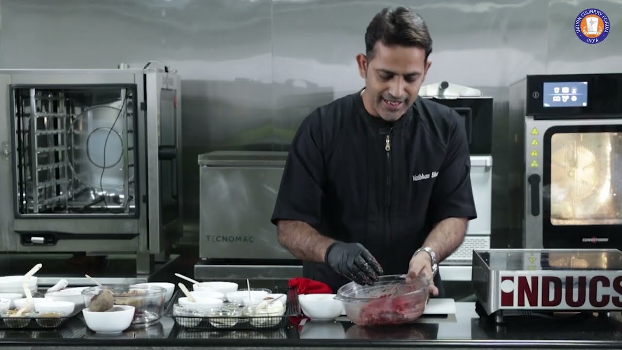 Beetroot Kebab recipe by Chef Vaibhav Bhargava | ICF Chef Masterclass