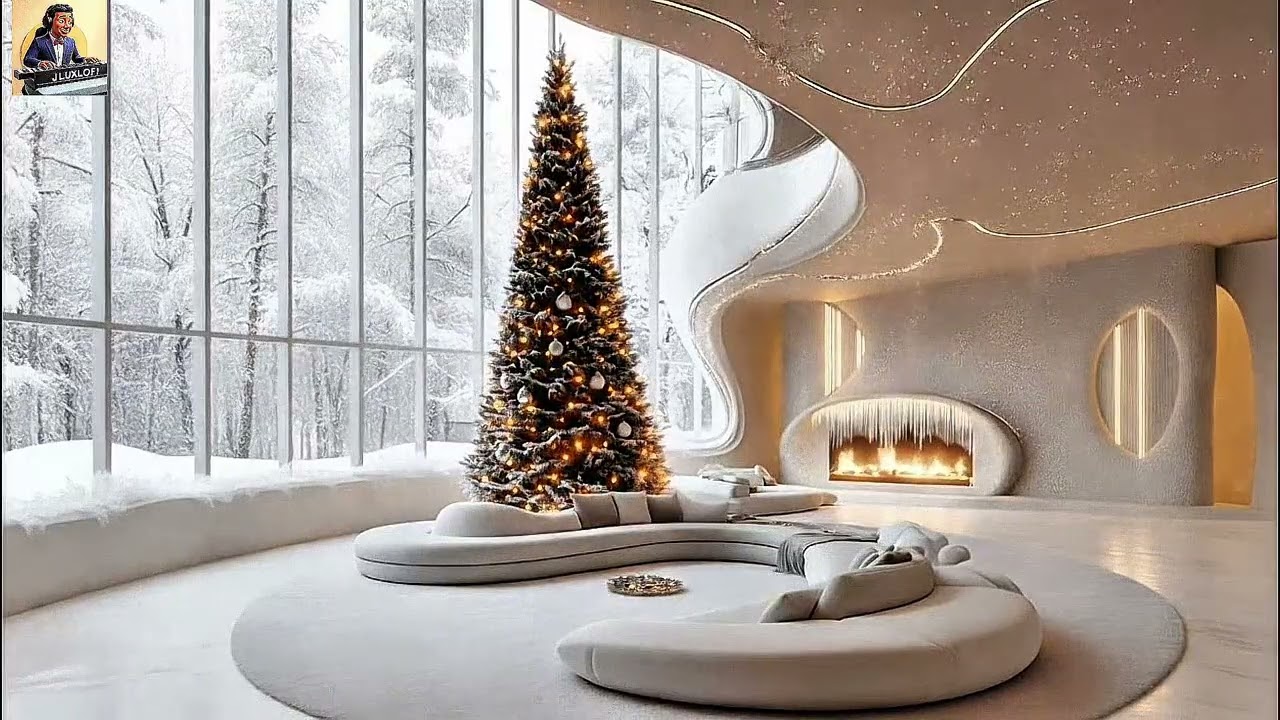 Snowy Day Christmas Lo-Fi ❄️ Cozy Winter Beats | Relaxing Lo-Fi Music