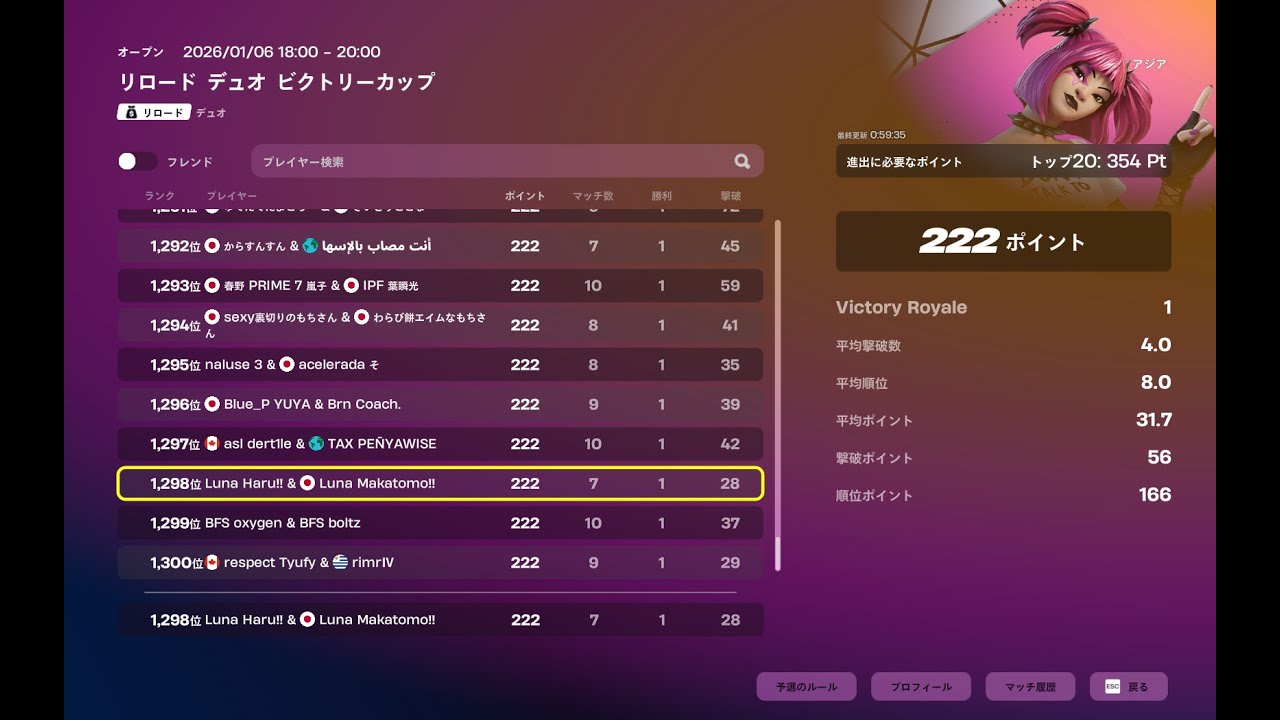 【リロードデュオビクトリーカップ予選】初のpr大会！！