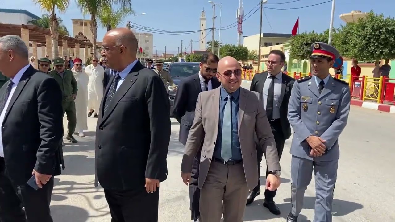 ‎عامل إقليم الدريوش ووالي أمن جهة الشرق يشرفان على افتتاح مركز إصدار بطائق التعريف