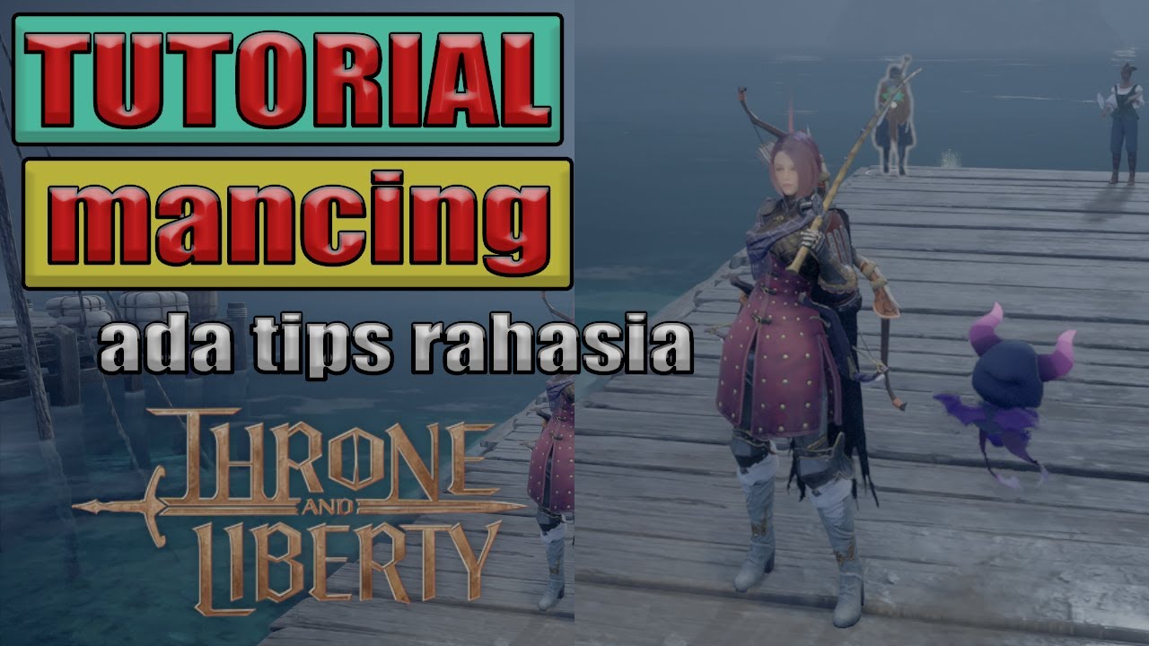 Cara Memancing dan Membeli umpan Game Throne & Liberty Indonesia