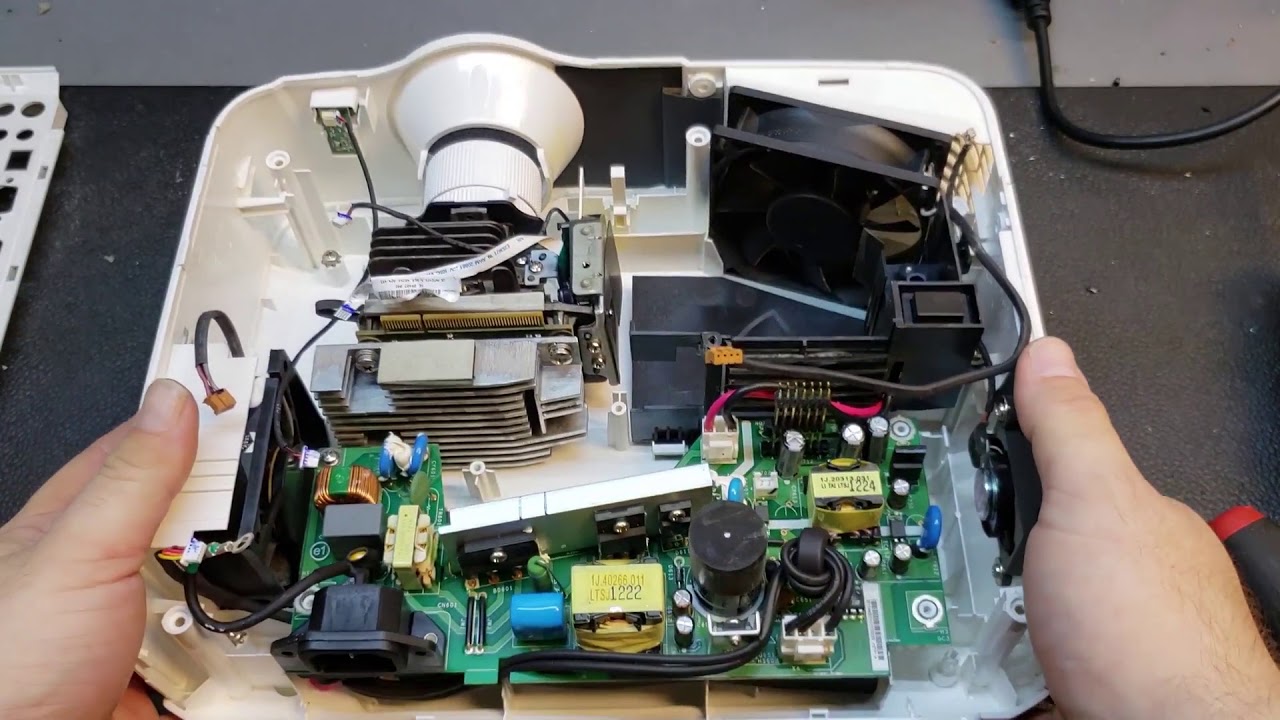 Ремонт DLP-дисплея Mitsubishi EX240, часть 1 1/2