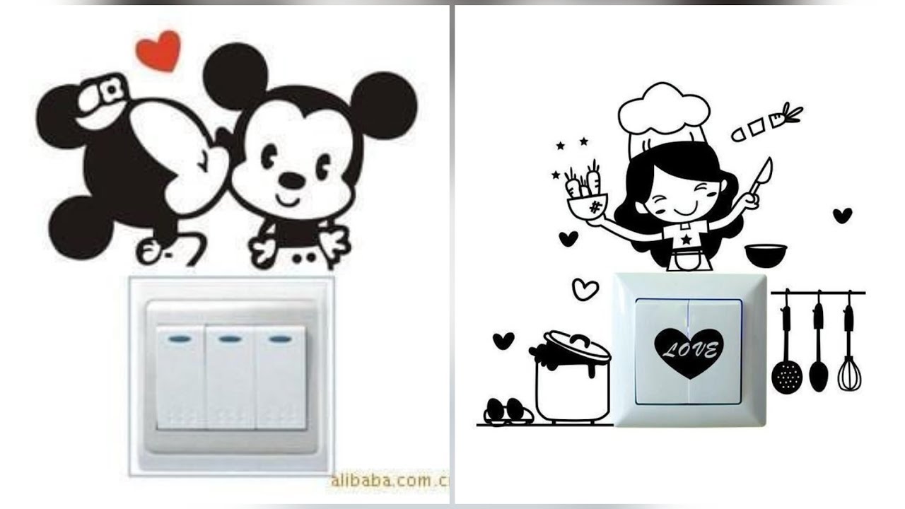 Creative Switchboard Painting design Idea // Innovative Art Collection To Decorate Wall