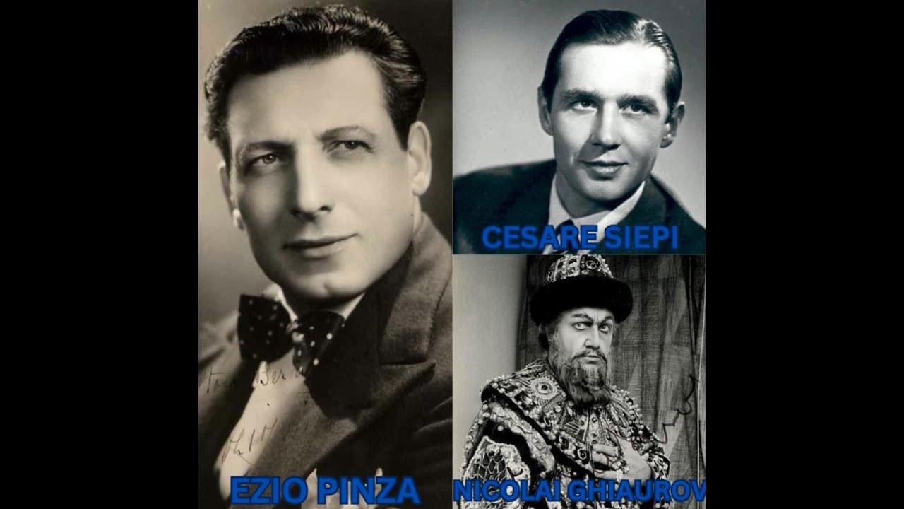 Ezio Pinza destroys Nicolai Ghiaurov and Cesare Siepi (old school VS modern school)
