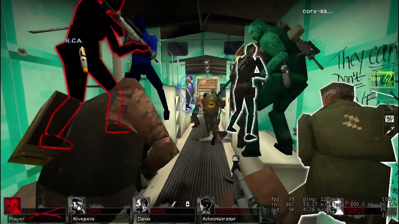 Left4Dead2 - with Roblox Mods ; 25 Players Online, Hardcore Mode