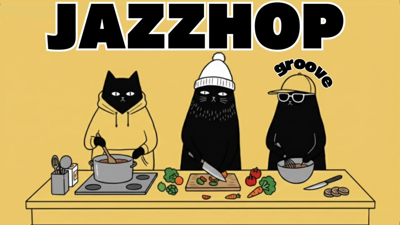 【作業用BGM】GROOVE · JAZZHOP🐾お料理も世界も踊り出す♪気分を爆上げ最強Jazzhop 🍳☀️